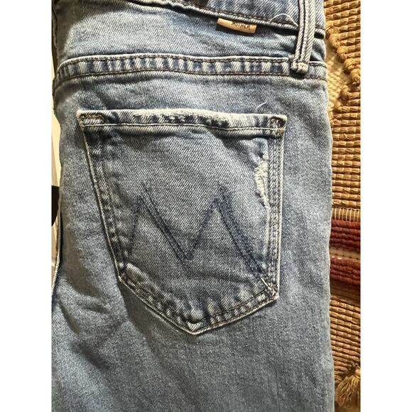 Mother Superior The Rascal Ankle Jeans A Little Dirt Never Hurt Size 28 - Picture 7 of 12